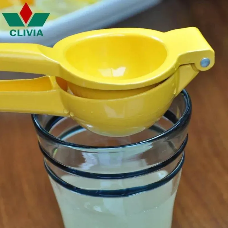 Tom Küche & Esszimmer-Zitronenpresse aus Aluminium – Effiziente Zitruspresse für frische, köstliche Säfte