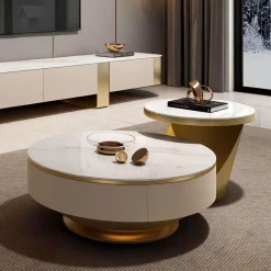 Cozy Living Möbel-Zola Schiefer-TV-Schrank