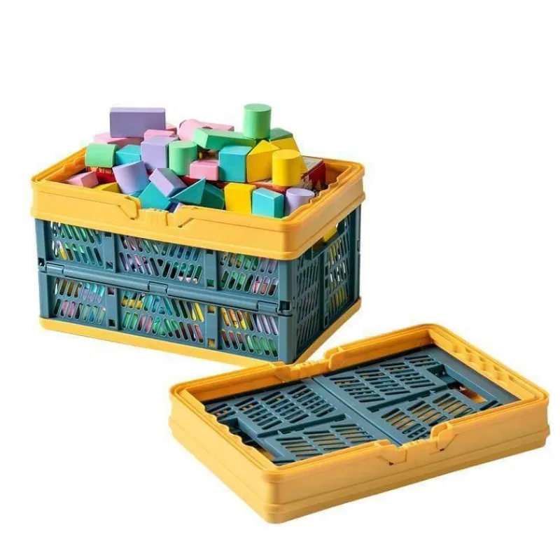 The Decor Haven Küche & Esszimmer|Gadgets Für Zuhause-Zusammenklappbarer Einkaufskorb – Faltbare Tragetasche für einfaches Tragen