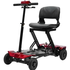 Trail Tech Mobilitäts- Und Support-Tools|Outdoor-Gadgets-Zusammenklappbarer Elektroroller für Senioren – Einfache Mobilitätslösung per Knopfdruck