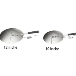 Tom Küche & Esszimmer-Zusammenklappbarer Pizzaschieber aus Edelstahl, unverzichtbares Werkzeug für Hobbybäcker und Pizzaliebhaber