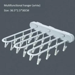 Comfort u0026 Style Gadgets Für Zuhause-Zusammenklappbarer Sockentrockner zur Wandmontage – platzsparender Kleiderbügel