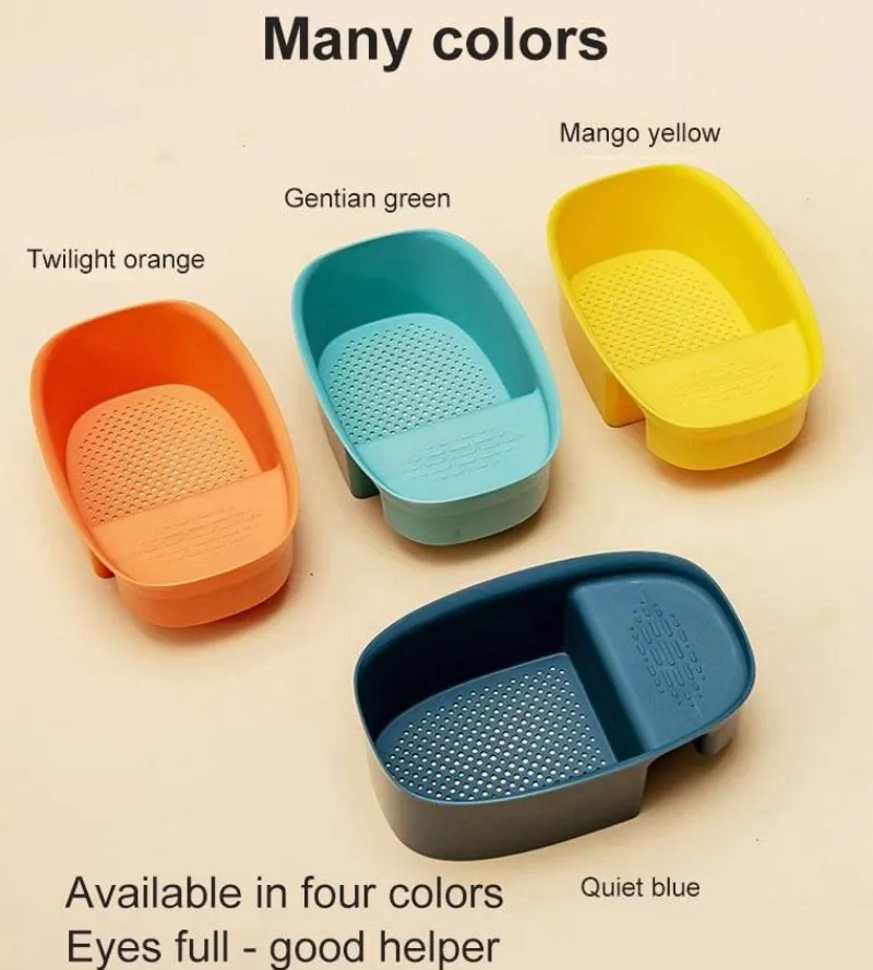 The Culinary Kit Küche & Esszimmer-Zusammenklappbares Küchenspülensieb – Abflusskorb zum Auffangen von Essensresten