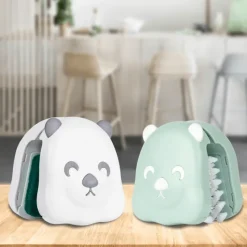 The Culinary Kit Küche & Esszimmer-Zweiseitige Reinigungsbürste für Küchenmesser – Doppelseitiges Geschirrspülwerkzeug